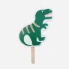 Cheap ScrapCooking Dinosaur Birthday Candle