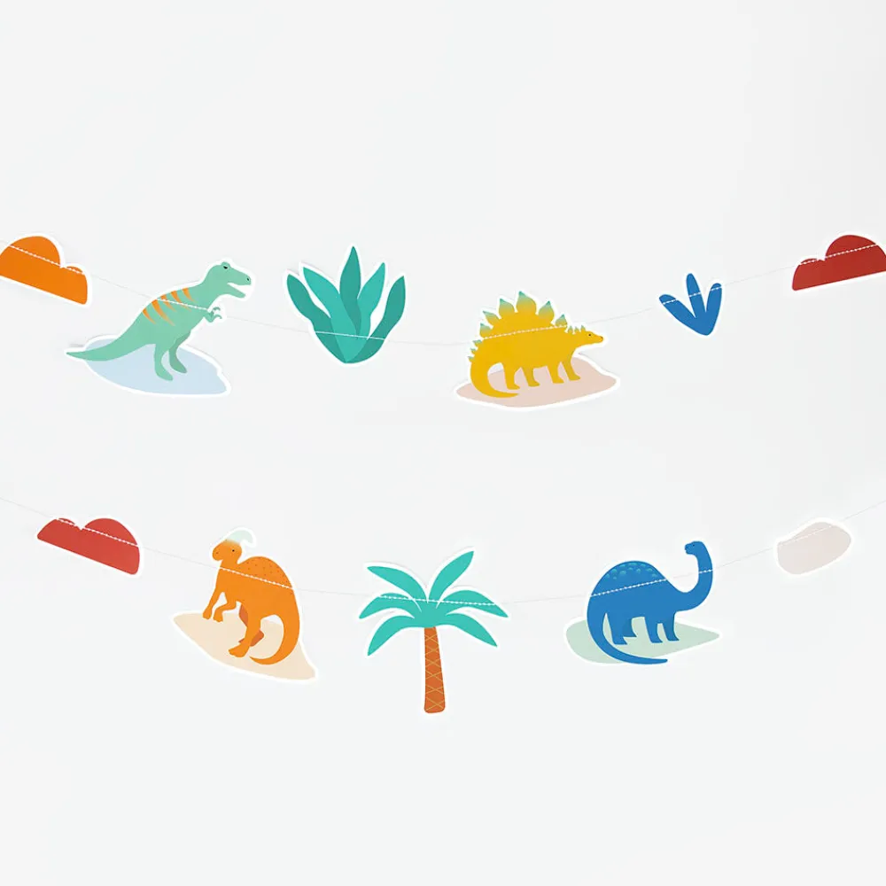 Fashion My Little Day Dinosaur Birthday Garland