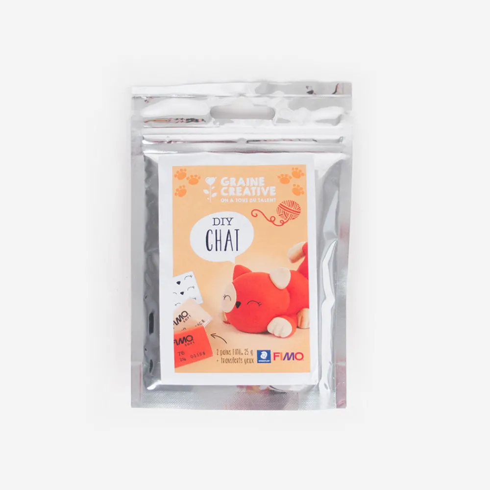 Discount Graine Créative Diy Cat Kit In Fimo Clay