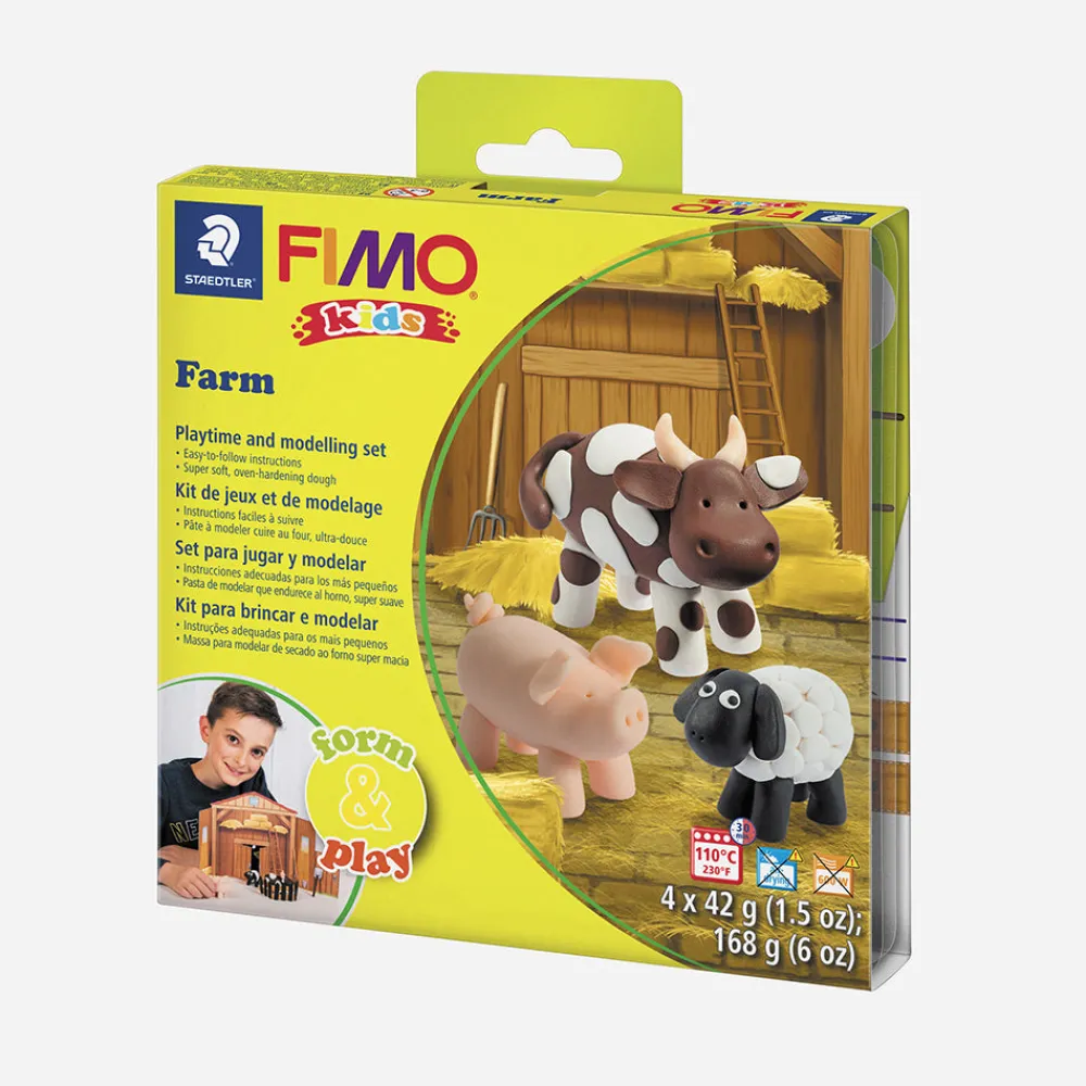 Store Graine Créative Diy Farm Animal Kit In Fimo Paste