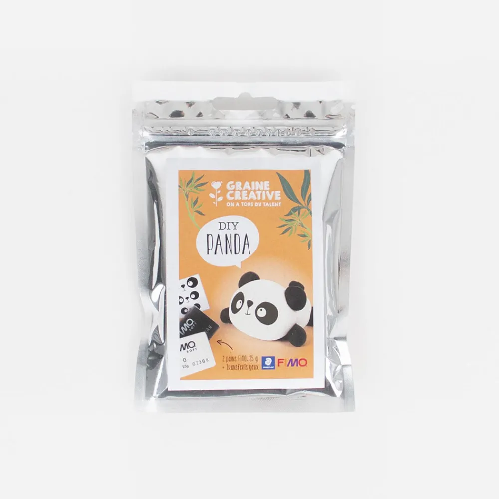 Best Graine Créative Diy Panda Kit In Fimo Clay