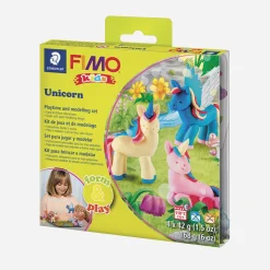 Fashion Graine Créative Diy Unicorn Kit In Fimo Paste