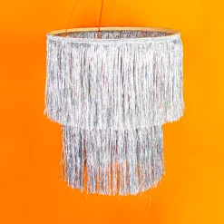 New Meri Meri Double Chandelier - Metallic - Silver