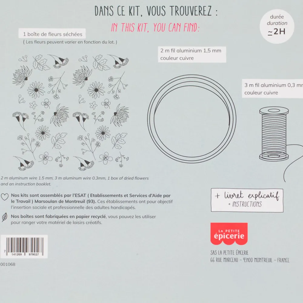 Cheap La petite épicerie Dried Flower Wreath Creative Leisure Kit