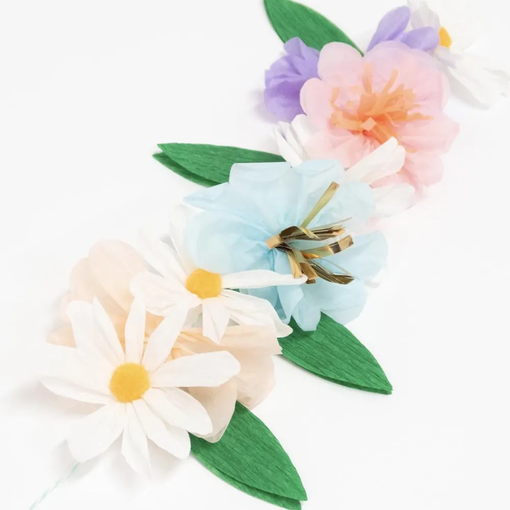 Cheap Meri Meri Easter Garlands: 1 Flower Garland And 1 Bunny Garland