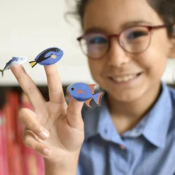 Online Poppik Educational Poster + 27 Stickers: Blue Sea