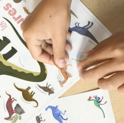 Outlet Poppik Educational Poster + 26 Stickers: Dinosaur