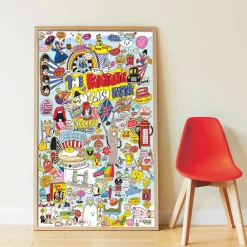 Best Sale Poppik Educational Poster + 85 Stickers: 100% English