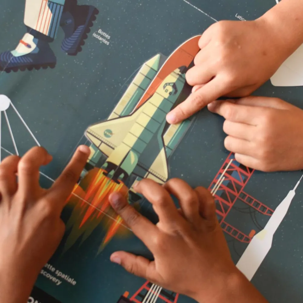 Best Poppik Educational Poster + 44 Stickers: Astronomy