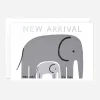 Shop Wrap Elephant Birth Greeting Card