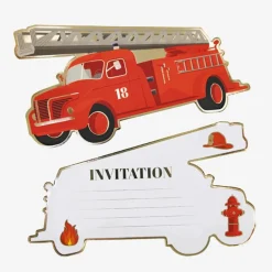Store Party Pro Firefighter Birthday Invitation (8)