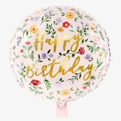 Store Party Deco Flower Balloon Happy Birthday