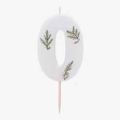 Clearance Ginger Ray Foliage Birthday Candle