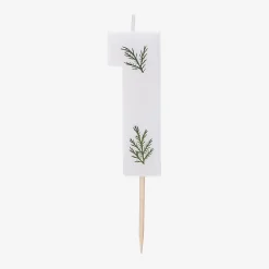 Clearance Ginger Ray Foliage Birthday Candle