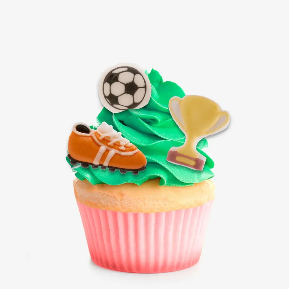 Online Dekora Football Sugar Toppers (8)