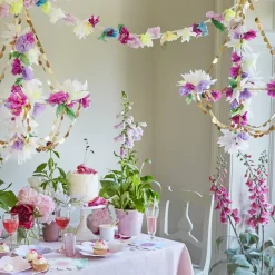 Online Meri Meri Garland - Lilac Flowers