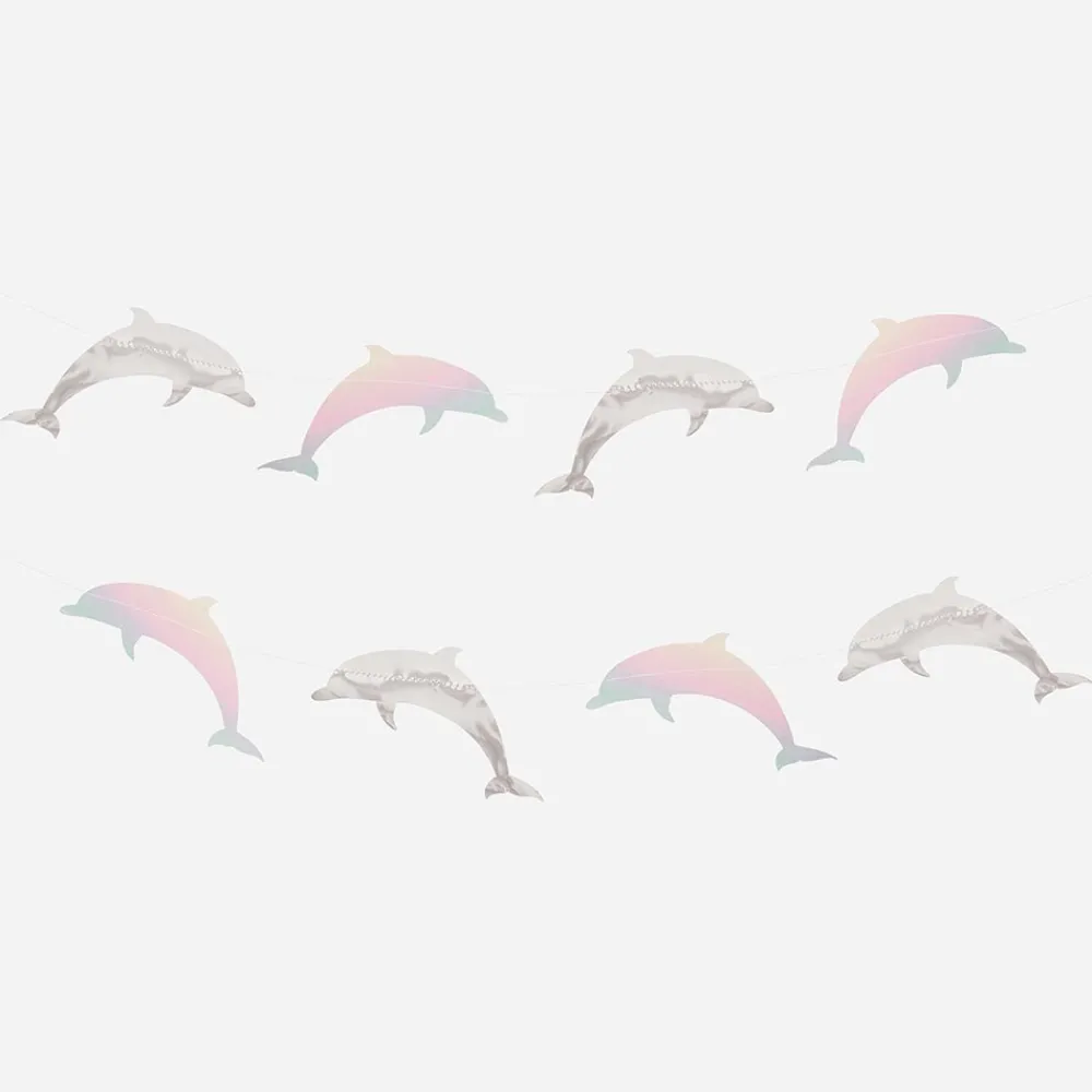 Cheap My Little Day Garland - Silver Dolphin