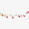 New Rico Design Garland Red Paper Flowers
