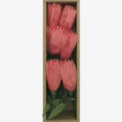 New Rico Design Garland Red Paper Flowers