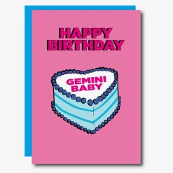 Cheap Studio Soph Gemini Birthday Card
