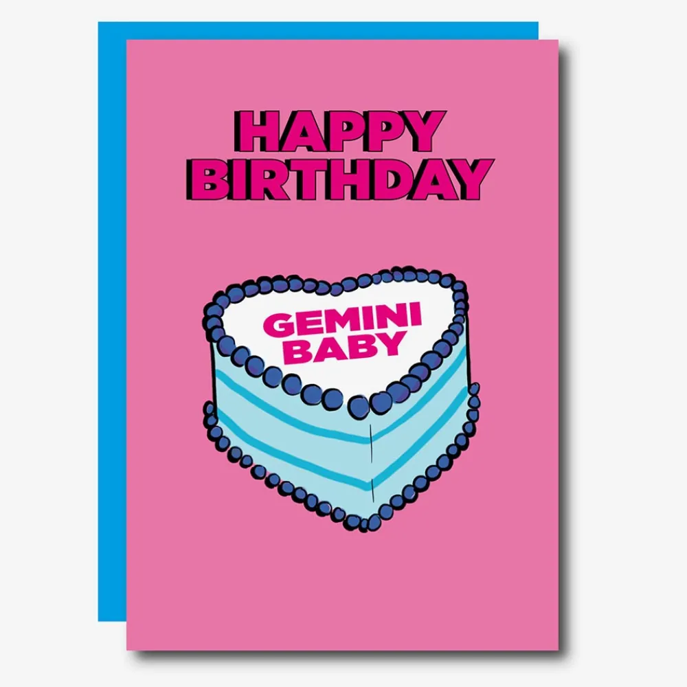 Cheap Studio Soph Gemini Birthday Card