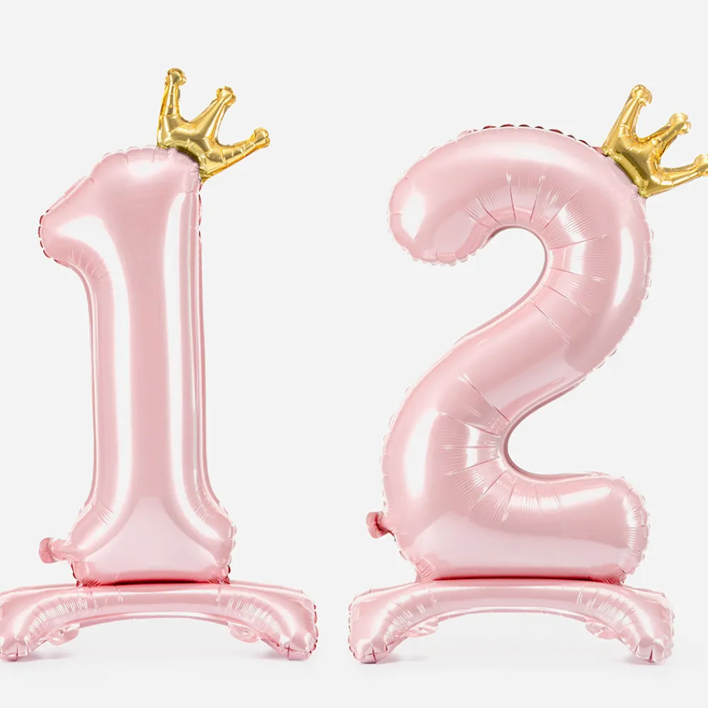 Sale Party Deco Giant Air Balloon - Light Pink Number Balloon
