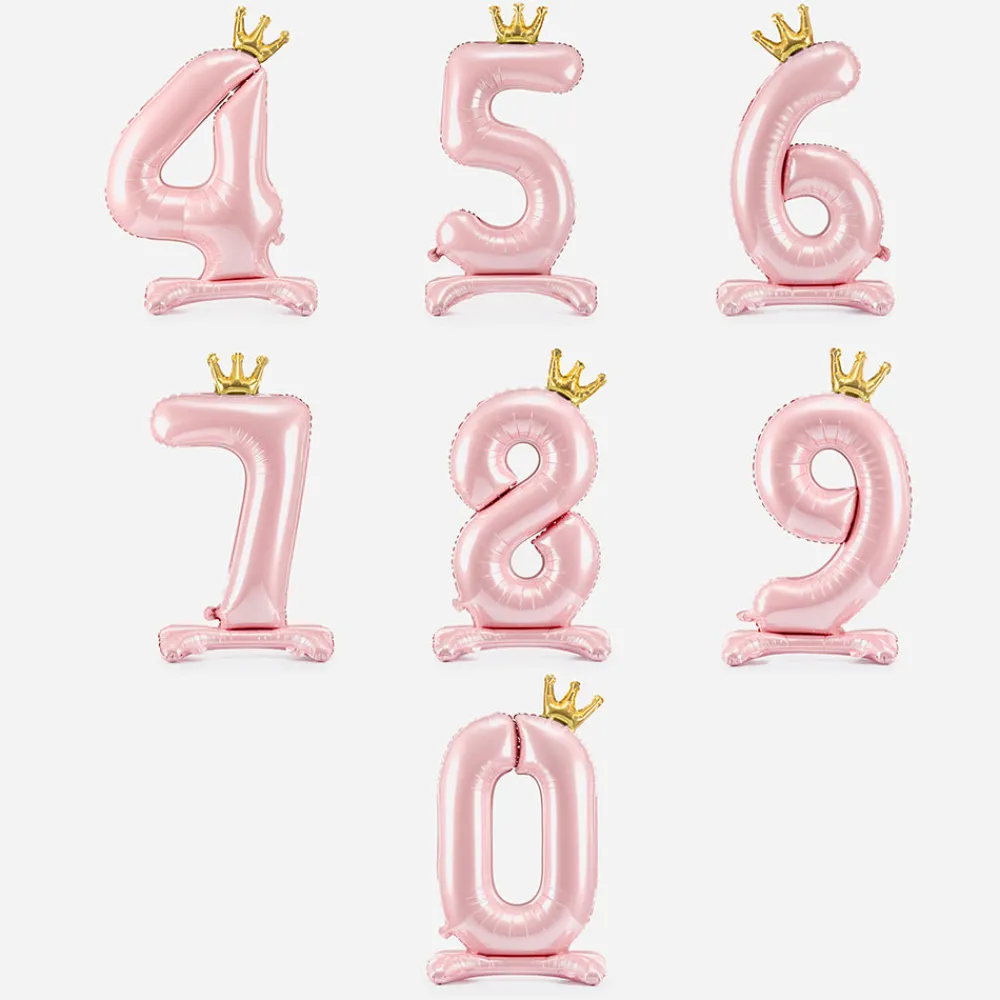 Sale Party Deco Giant Air Balloon - Light Pink Number Balloon