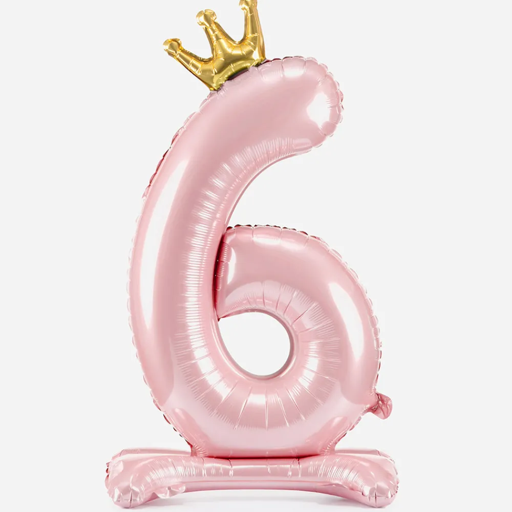 Sale Party Deco Giant Air Balloon - Light Pink Number Balloon