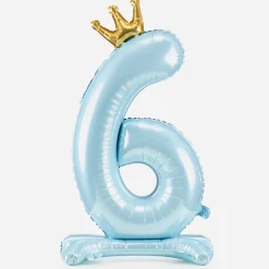 Flash Sale Party Deco Giant Air Balloon - Light Blue Number Balloon