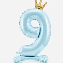 Flash Sale Party Deco Giant Air Balloon - Light Blue Number Balloon