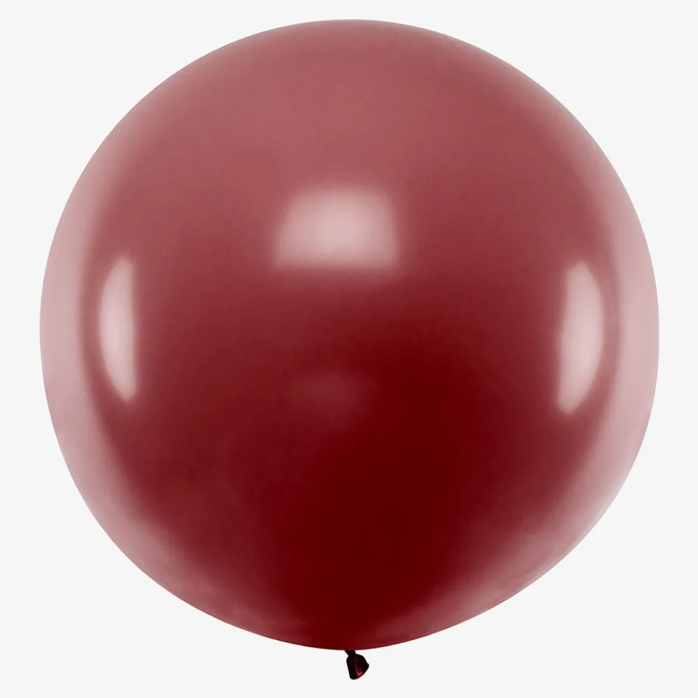 Clearance Party Deco Giant Balloon: 1 Burgundy Balloon