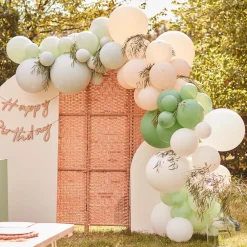 Fashion Ginger Ray Giant Balloon Arch: Nude And Sage