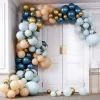 Flash Sale Ginger Ray Giant Blue And Peach Balloon Arch