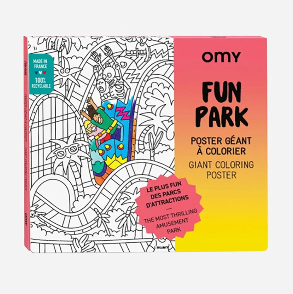 Hot Omy Giant Funfair Poster