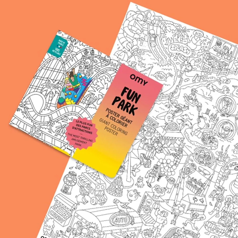 Hot Omy Giant Funfair Poster