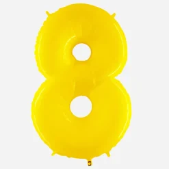 Cheap Grabo Balloons Giant Helium Balloon - Giant Yellow Number Balloon
