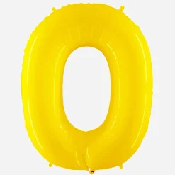 Cheap Grabo Balloons Giant Helium Balloon - Giant Yellow Number Balloon