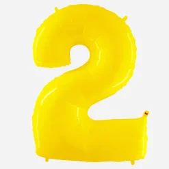 Cheap Grabo Balloons Giant Helium Balloon - Giant Yellow Number Balloon