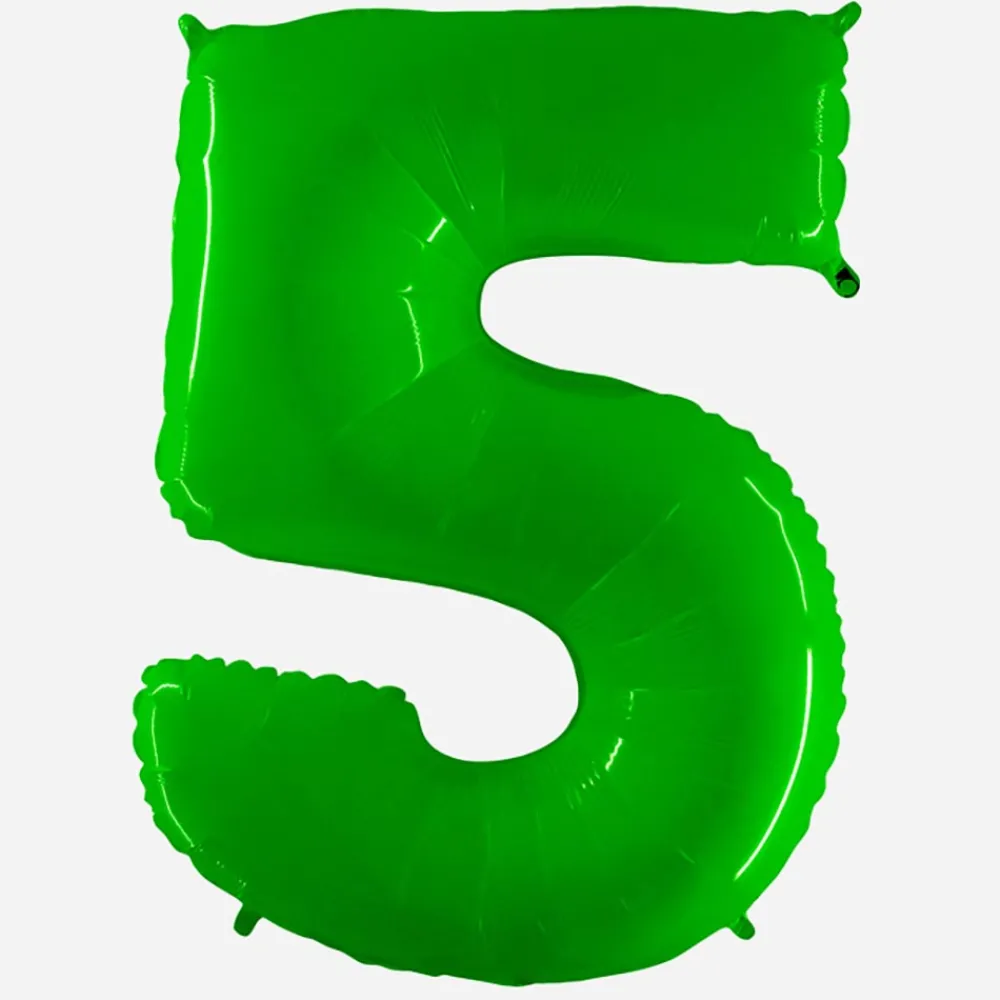 Best Grabo Balloons Giant Helium Balloon - Giant Green Number Balloon