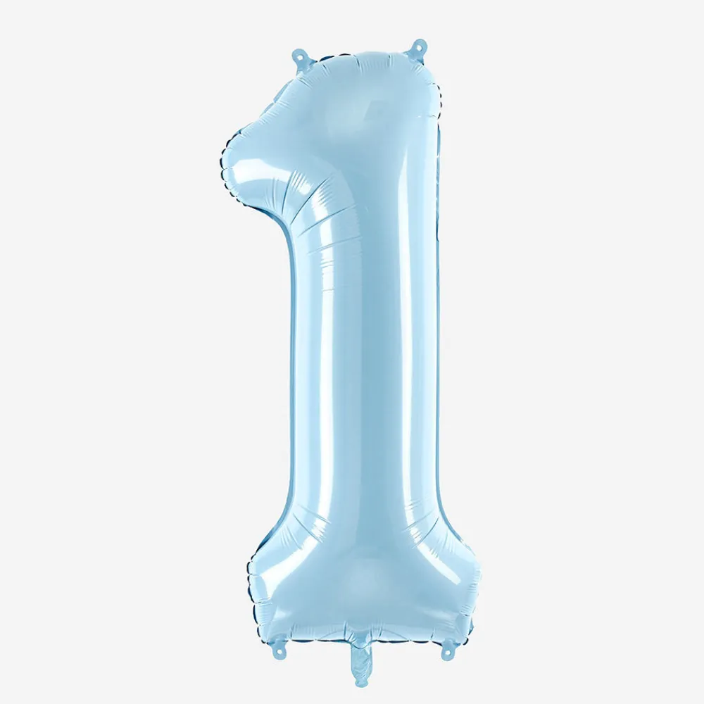 Cheap Party Deco Giant Helium Balloon - Matte Blue Number Balloon