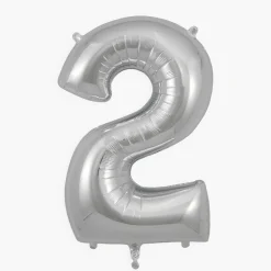 Cheap My Little Day Giant Helium Balloon - Silver Number Balloon