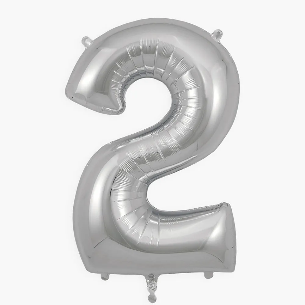 Cheap My Little Day Giant Helium Balloon - Silver Number Balloon