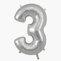 Cheap My Little Day Giant Helium Balloon - Silver Number Balloon