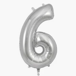 Cheap My Little Day Giant Helium Balloon - Silver Number Balloon