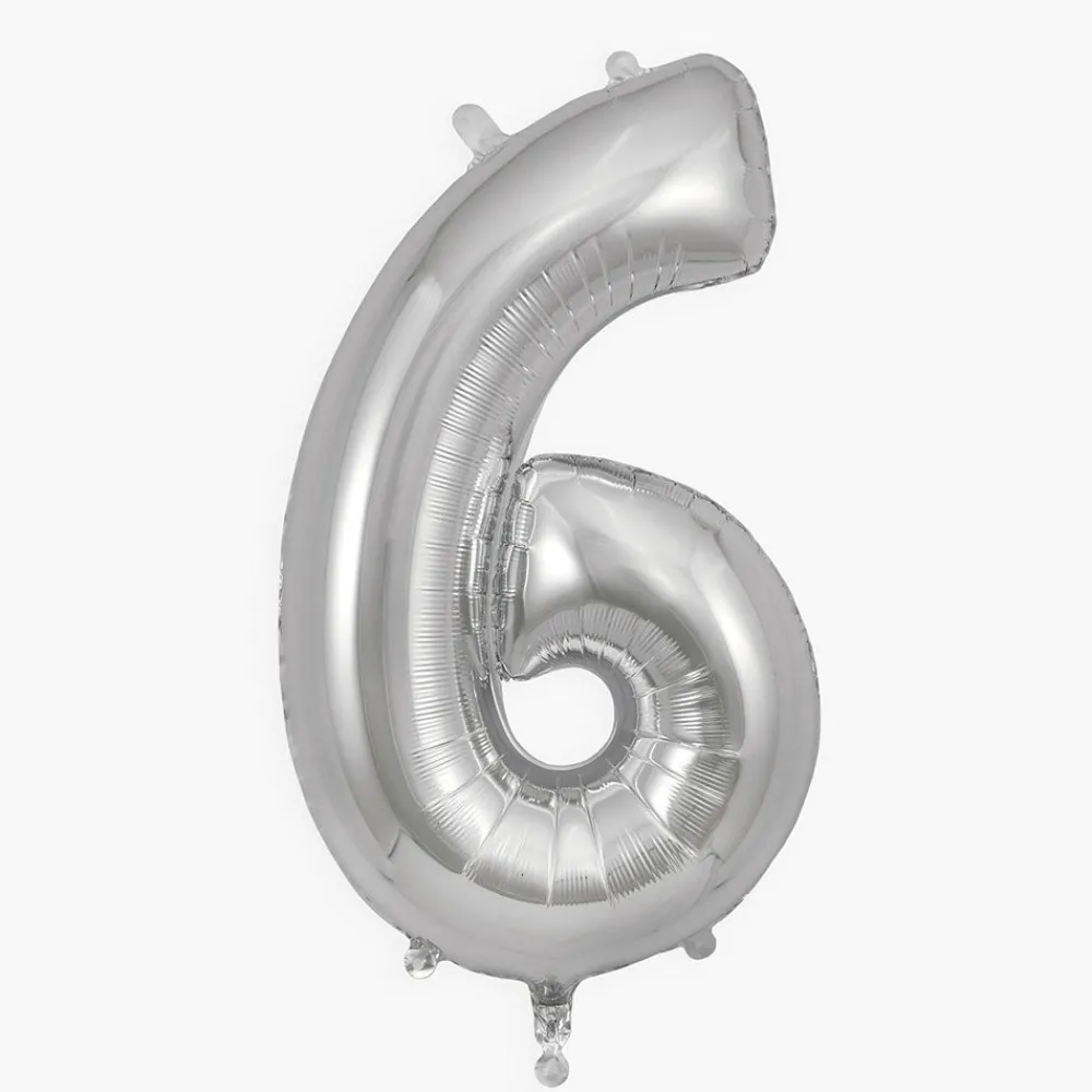 Cheap My Little Day Giant Helium Balloon - Silver Number Balloon