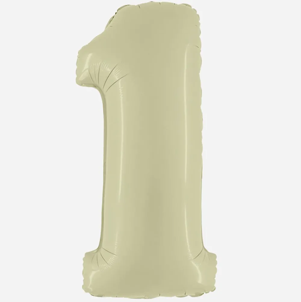 Shop Grabo Balloons Giant Number Balloon Olive Green