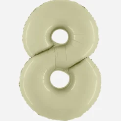 Shop Grabo Balloons Giant Number Balloon Olive Green