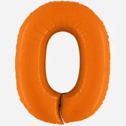 Hot Grabo Balloons Giant Orange Number Balloon