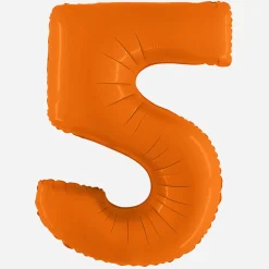 Hot Grabo Balloons Giant Orange Number Balloon