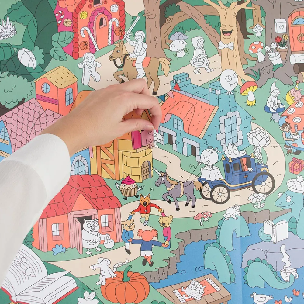 Cheap Omy Giant Poster And Fantastic Stickers